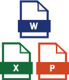 Word、Excel、PowerPointのデータ